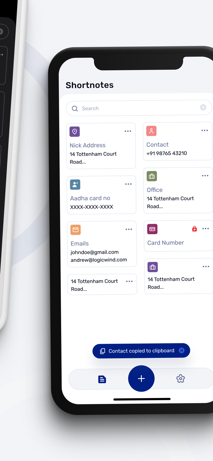 Shortnote-Notes Tasks Pass