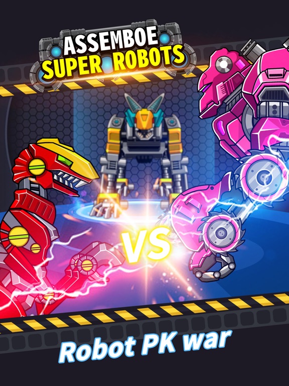 Assemble Super Robot iPad screenshot 4 - Education app
