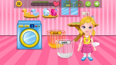 Laundry Raya girls activities Screenshot