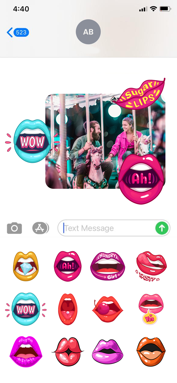 My Lips Stickers