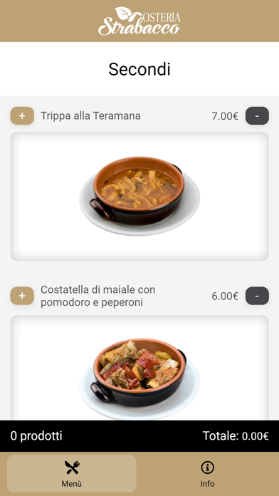 Osteria Strabacco Screenshot