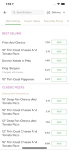 Signori's Pizza Rotherham screenshot #3 for iPhone