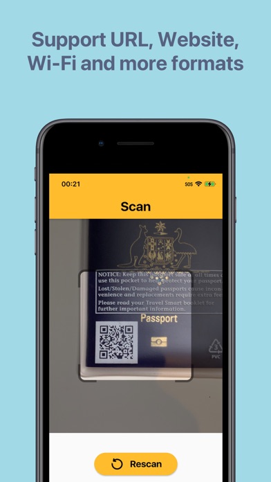 Barcode and QR code Reader Screenshot