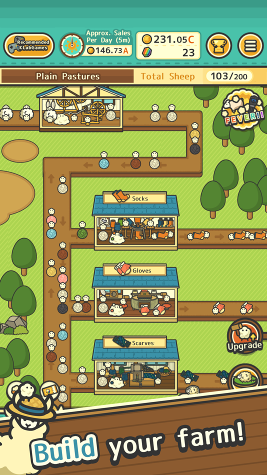 #4. Fluffy Sheep Farm (iOS) От: KLab Inc.