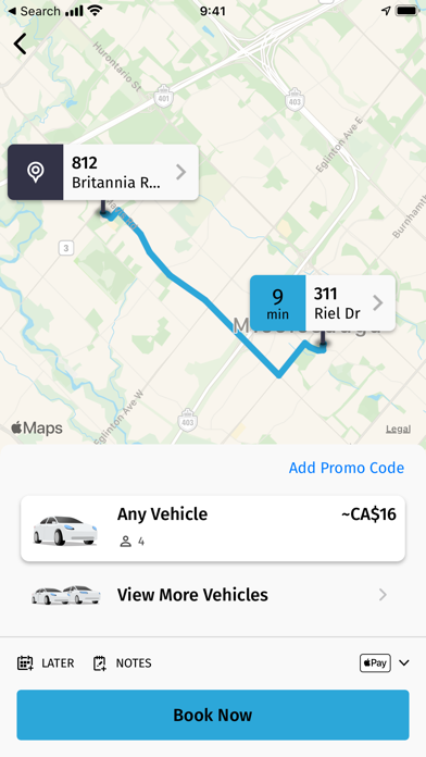 Blue and White Taxi Screenshot