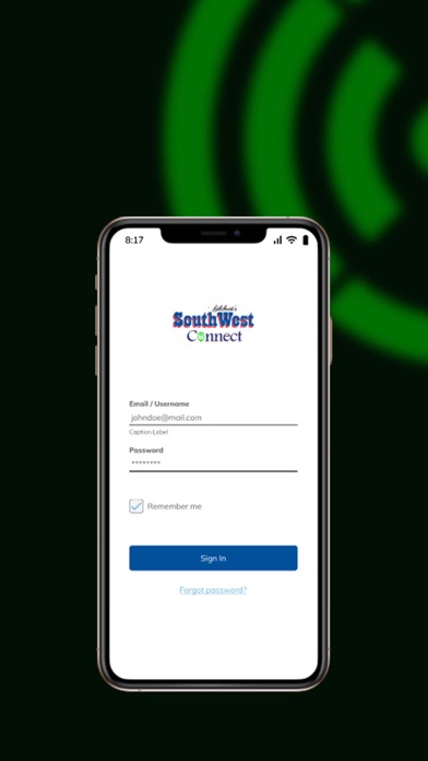 South West Connect Screenshot