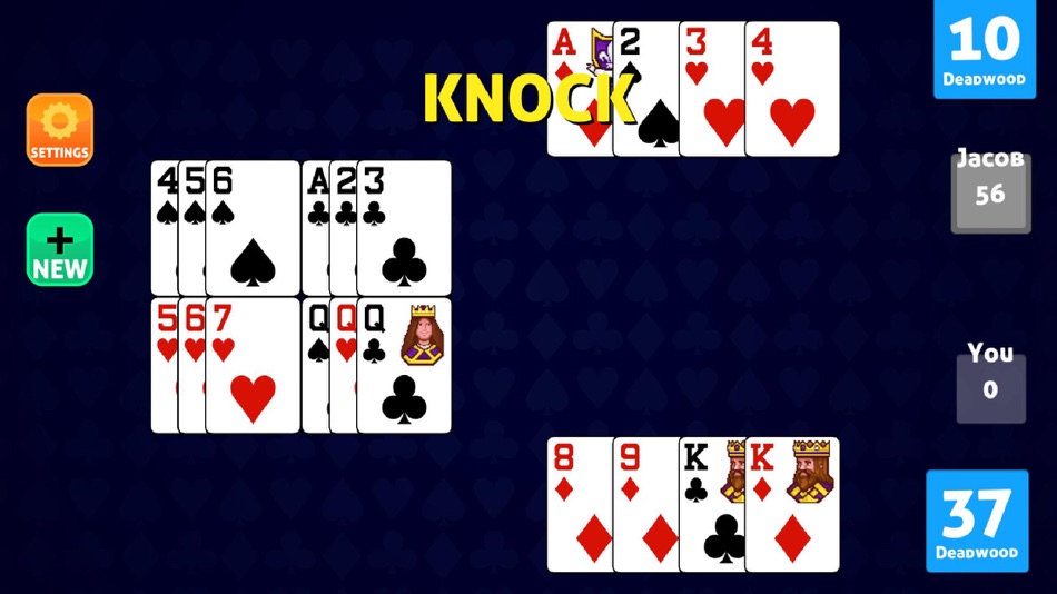 #4. Gin Rummy Offline Plus (iOS) 由: Yumm One