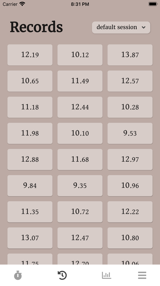 #2. Cuby - Intuitive Cube Timer (iOS) Podle: Jui-Pin Chu