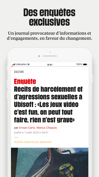 Screenshot #1 pour Libération: Info et Actualités