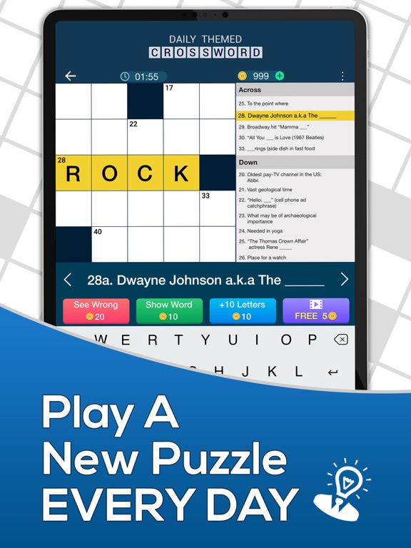 Screenshot #4 pour Daily Themed Crossword Puzzles