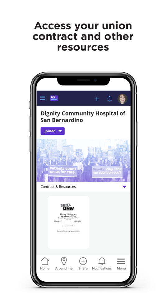 #3. MyUHW (iOS) 由: SEIU UNITED HEALTHCARE WORKERS-WEST LOCAL 2005