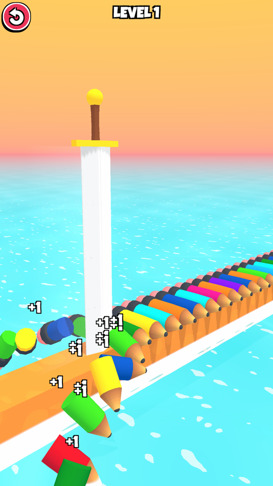 #2. Stacky Knife (iOS) 由: omer cetin