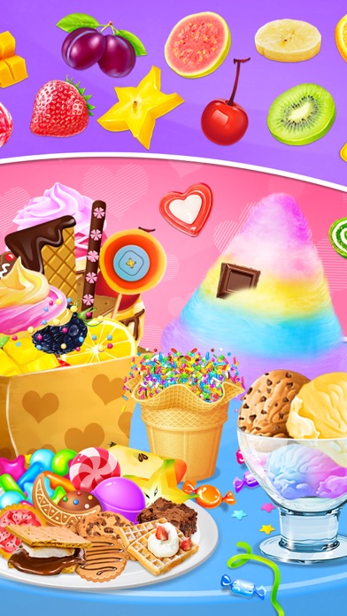 Carnival Cotton Candy Desserts Screenshot