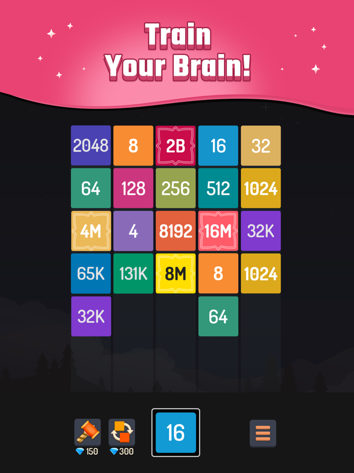 Merge Game 2048 Number Puzzle