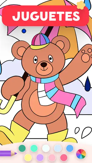 Captura de pantalla de Libro De Colorear Para Niños 5 en iPhone 3