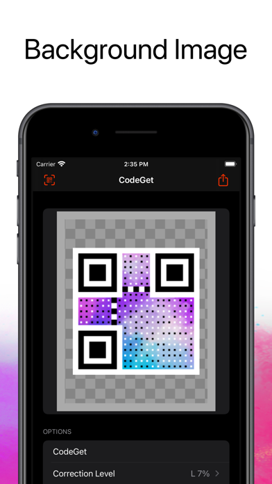 Screenshot #3 pour CodeGet Qr Code Generator