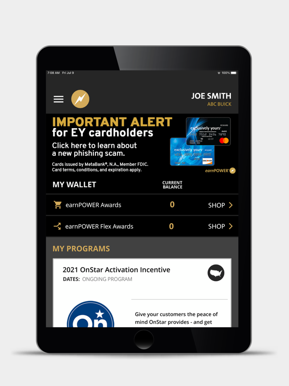 App screenshot