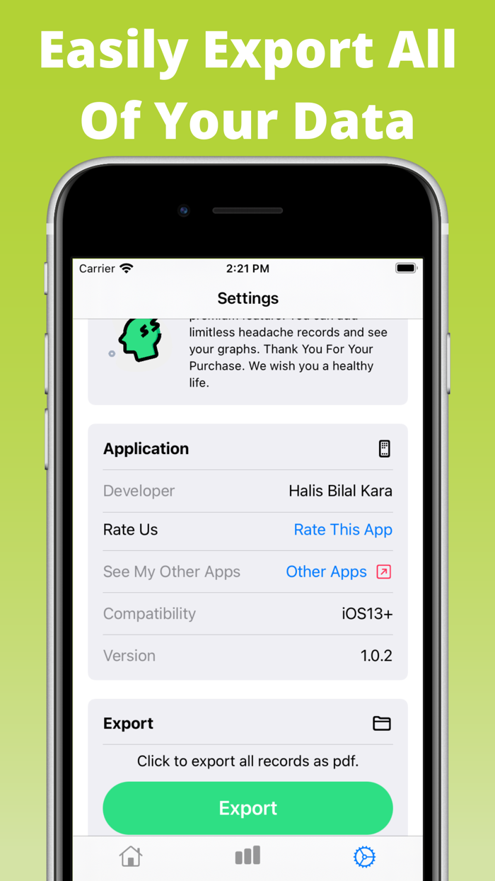 Headache Migraine diaryRelief