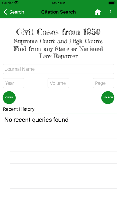 Indian Civil Law Reporter Screenshot