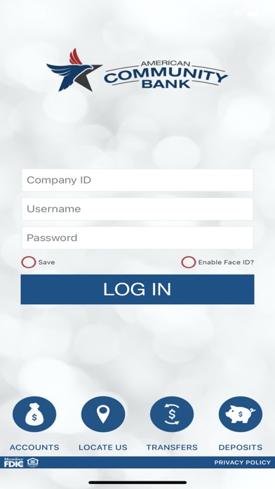 American CB of IN Business Screenshot