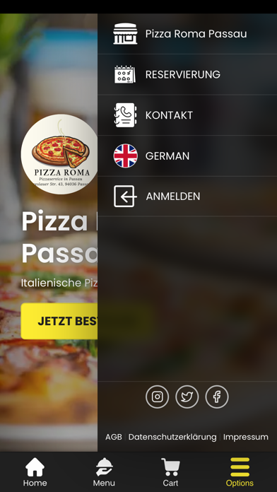 Pizza Roma Passau Breslauer Screenshot