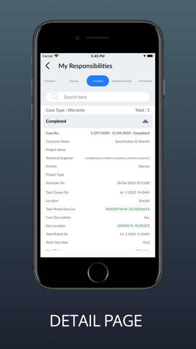 Coral Facility Management Screenshot