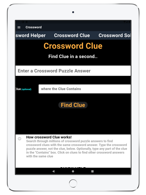 Screenshot #6 pour Crossword Page