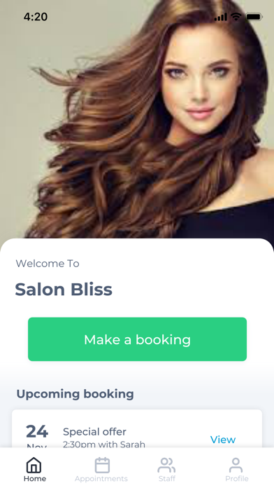 Salon Bliss Screenshot