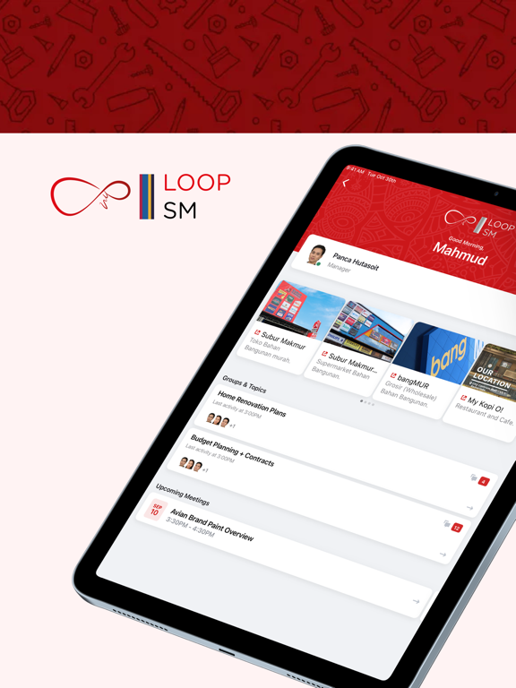 Screenshot #4 pour Loop SM - Subur Makmur Message