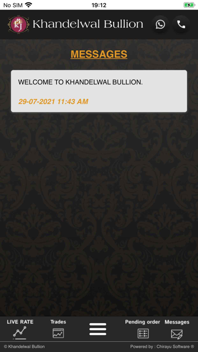 Khandelwal Bullion Screenshot