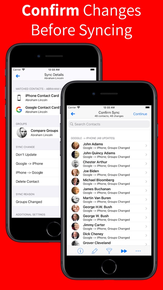 #3. Contacts Sync Pro (iOS) Podle: Playa Apps