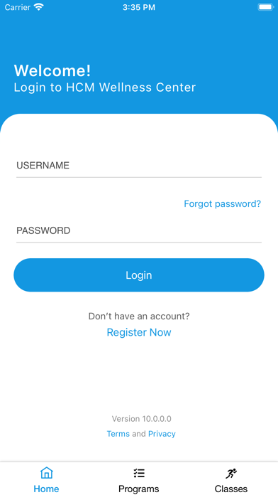 Create Healthy Wellness Center Screenshot