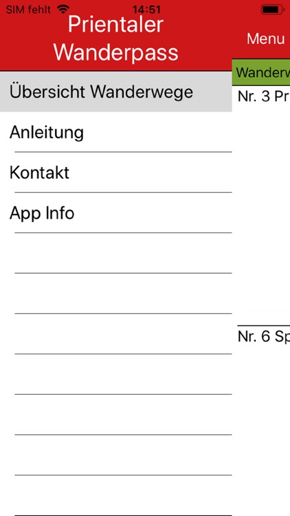 Prientaler Wanderpass