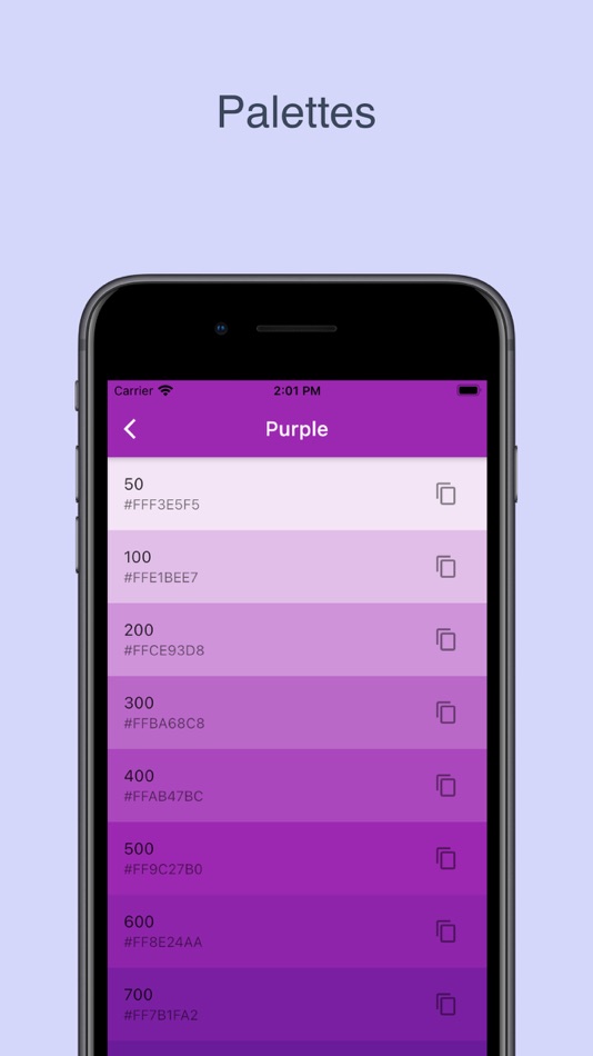 #5. Material Color (iOS) By: 猜成都