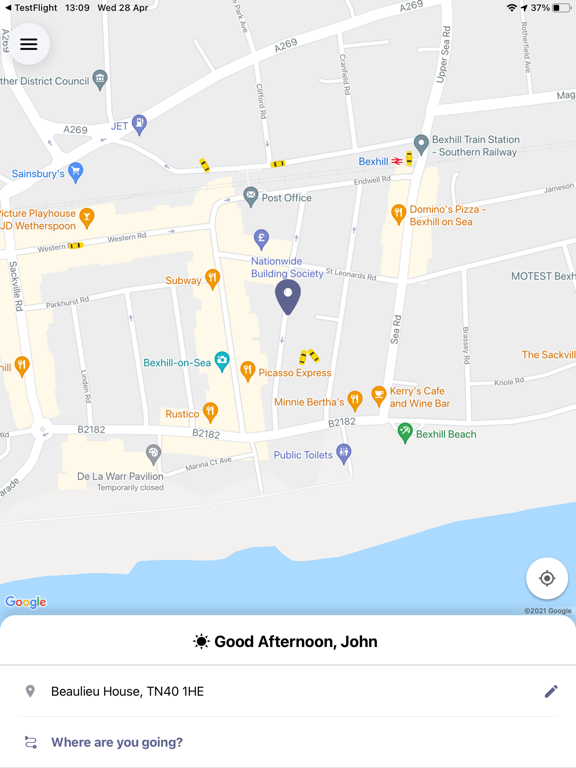 Screenshot #5 pour Town Taxis Bexhill-on-Sea