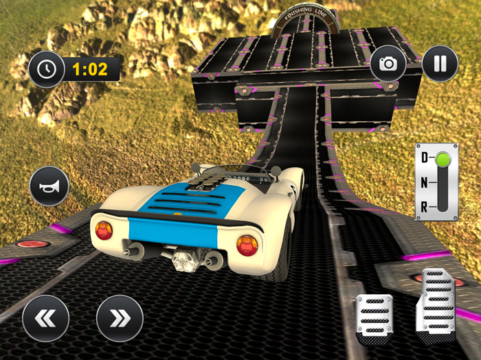 Crazy Ramp Car Stunts 3D