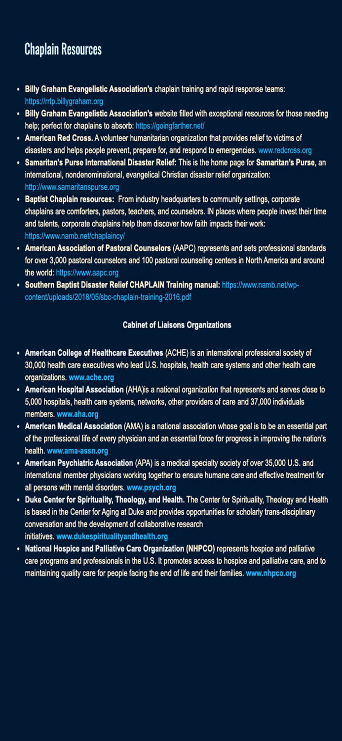 Chaplain Resources ABQ