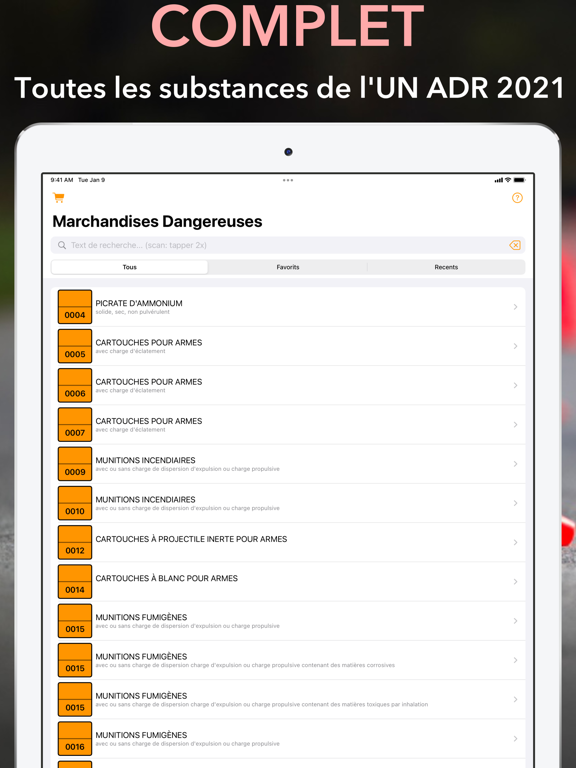 Screenshot #4 pour Marchandises Dangereuses ADR