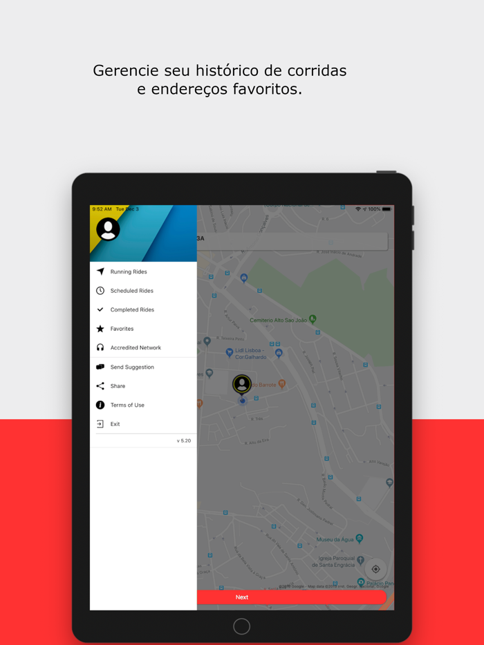 Faixa Vermelha Taxi62