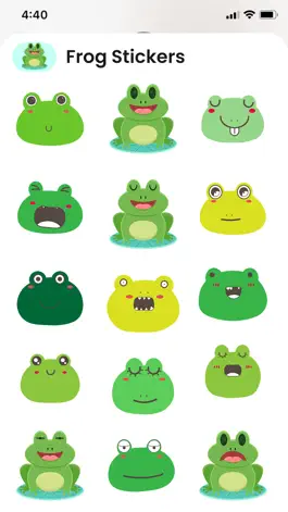 Game screenshot Frog Emojis mod apk