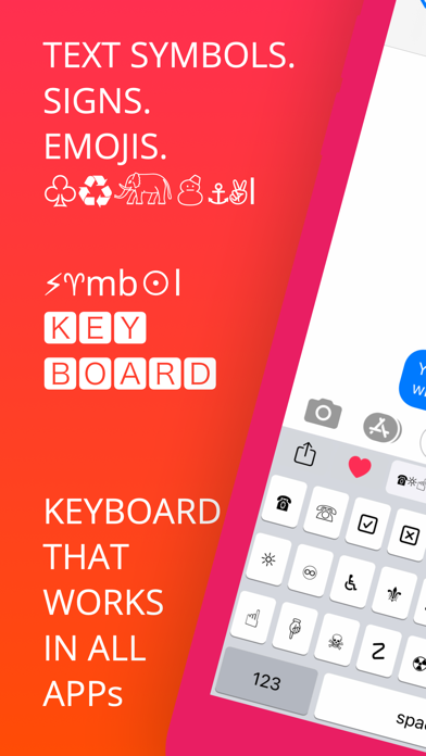 Symbol Keyboard+のおすすめ画像1
