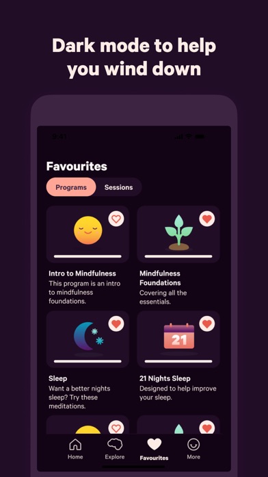 Smiling Mind: Meditation App Screenshot