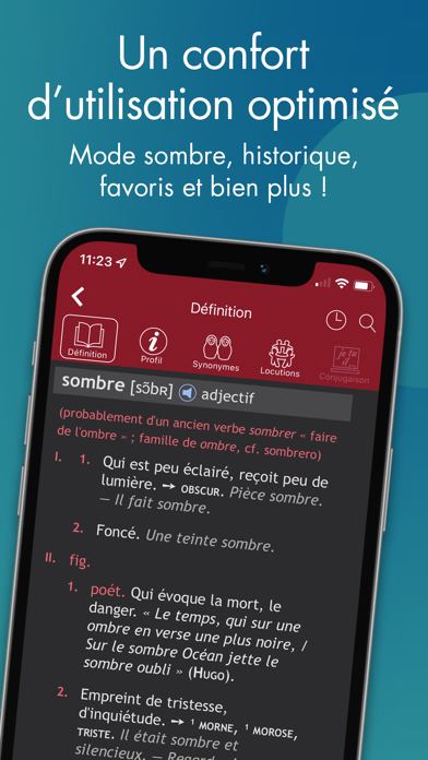 Dictionnaire Le Robert Mobile Screenshot