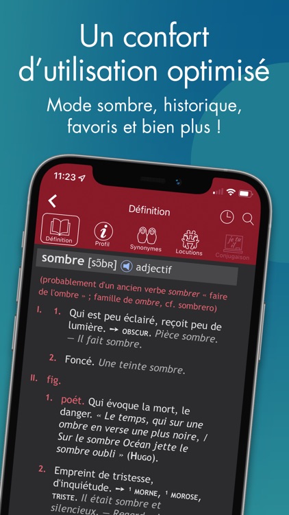 Dictionnaire Le Robert Mobile screenshot-7