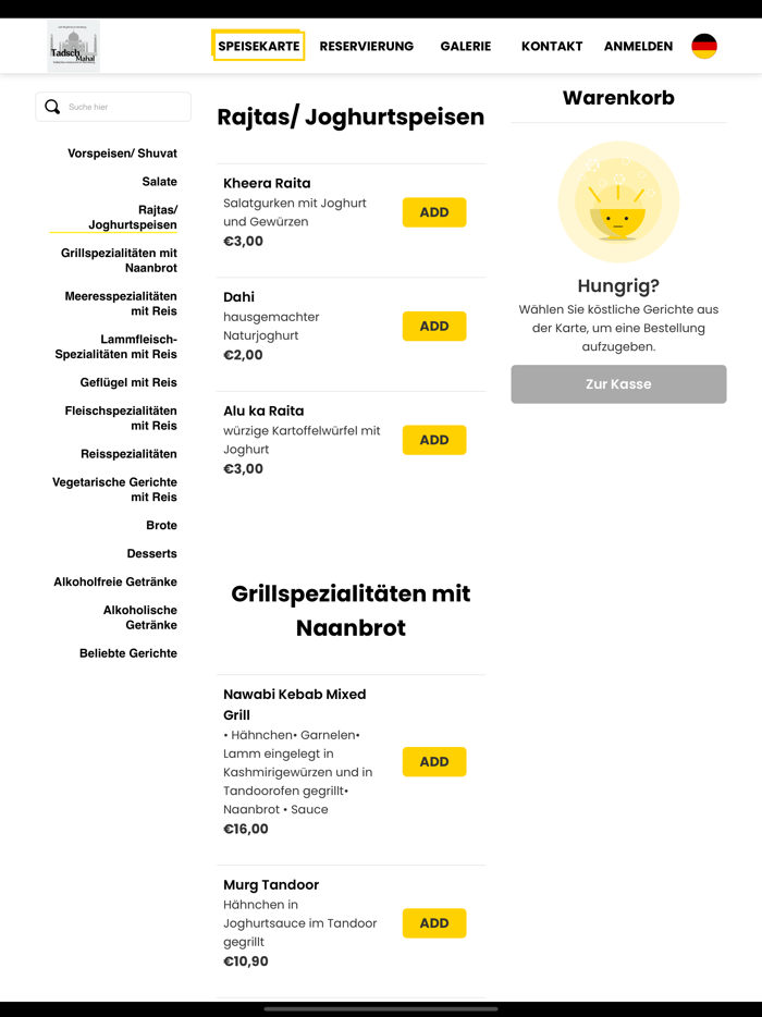 Taj Mahal Tadsch Mahal