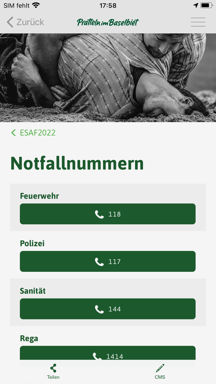 Helfer App ESAF 2022