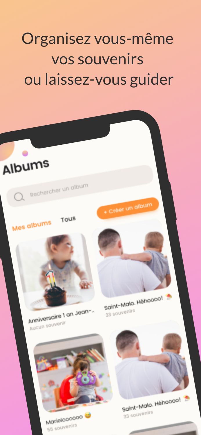 Bubbles  Souvenirs de bébé