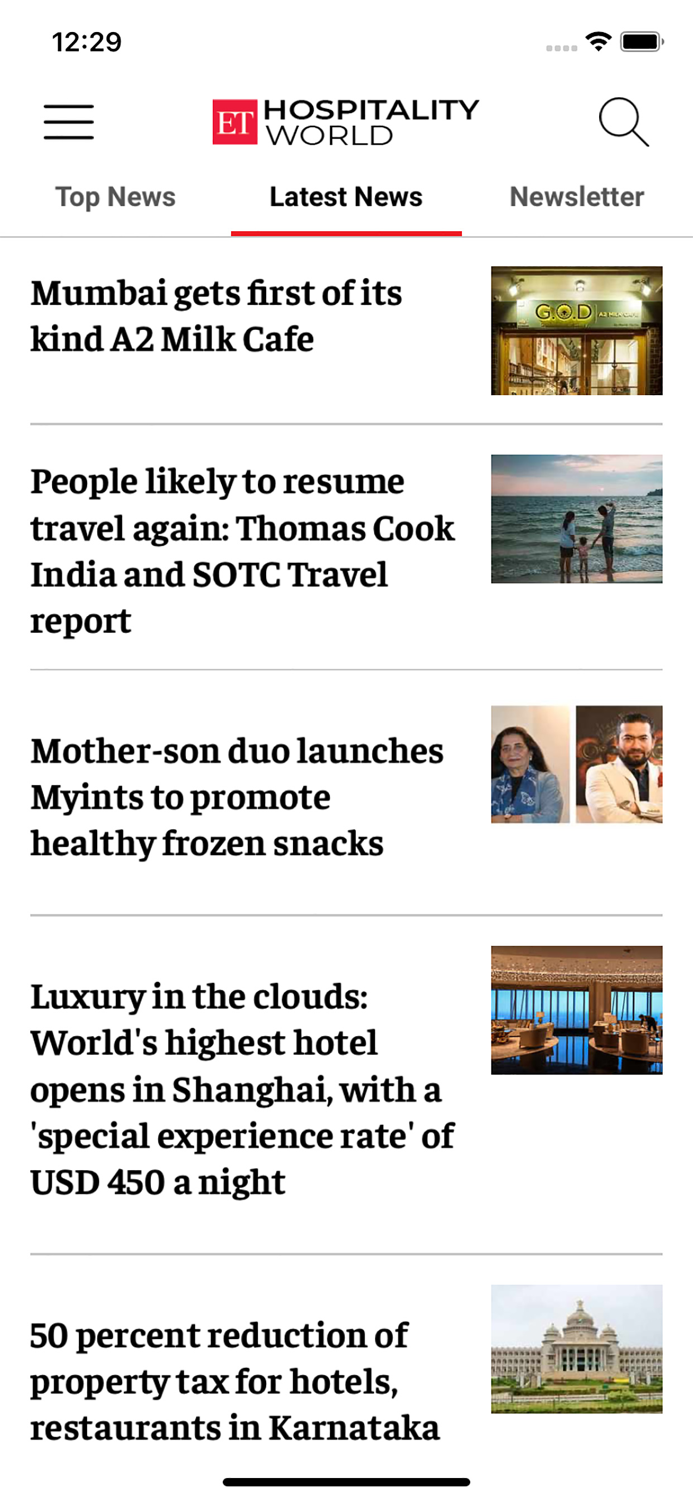 ETHospitality - Economic Times