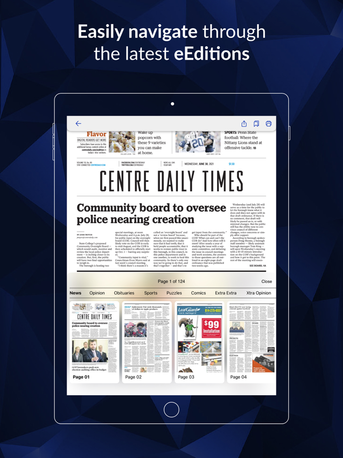 The Centre Daily Times News