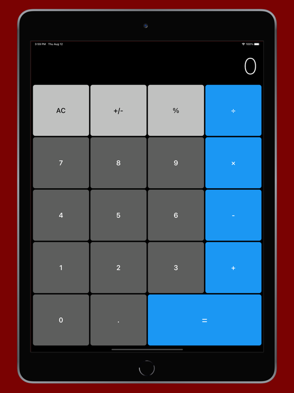 Scary Calculator iPad screenshot 2 - Entertainment app